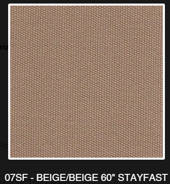 1942, 1946-1948 Buick 56C Super, 76C Roadmaster, 1942, 1946-1947 Cadillac Series 62 Beige/Black Stayfast Cloth Convertible Top with Rear Plastic Window Horseshoe Zipper(Valance)