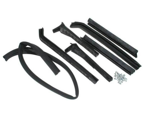 Convertible Roof Rail Seals, 1971-1973 Ford Mustang