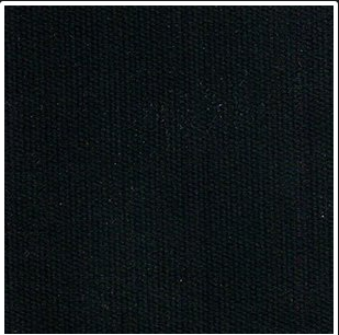 1967-1969 Chevrolet Camaro/Pontiac Firebird Black Stayfast Cloth Convertible Top w/Plastic Window W Zipper non original