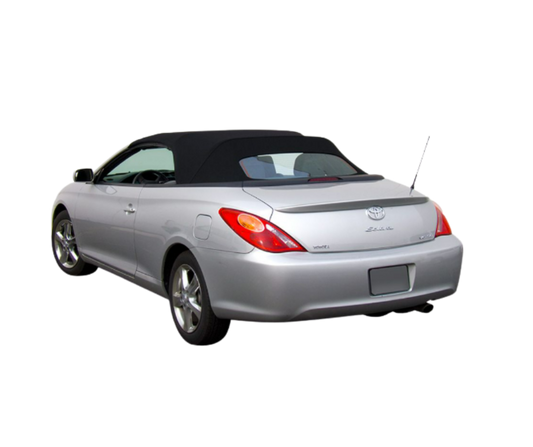 2004-2009 Toyota Solara Beige/Black Stayfast Cloth Convertible Top w/Rear Tinted Glass Defroster
