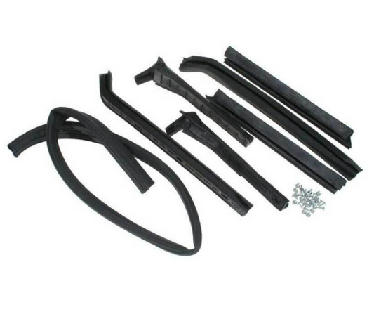 Convertible Roof Rail Seals, 1971-1973 Ford Mustang