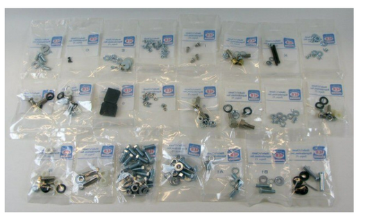 Convertible Top Frame Bolt Kit, 1958 Chevrolet & Pontiac