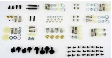 Convertible Top Frame Bolt Kit, 1964-1966 GM A Body