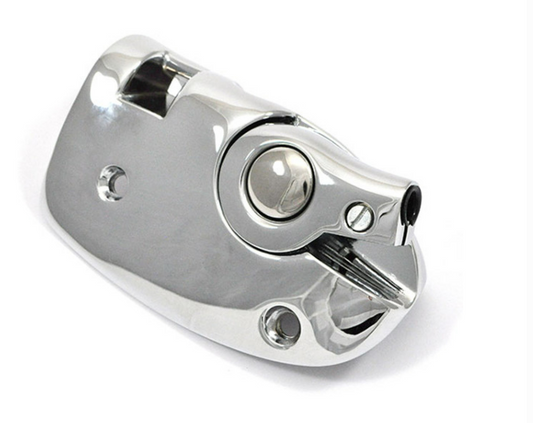 Sun Visor Bracket and Latch Striker Plate for Driver Side, 1966-1967 GM A Body Convertibles