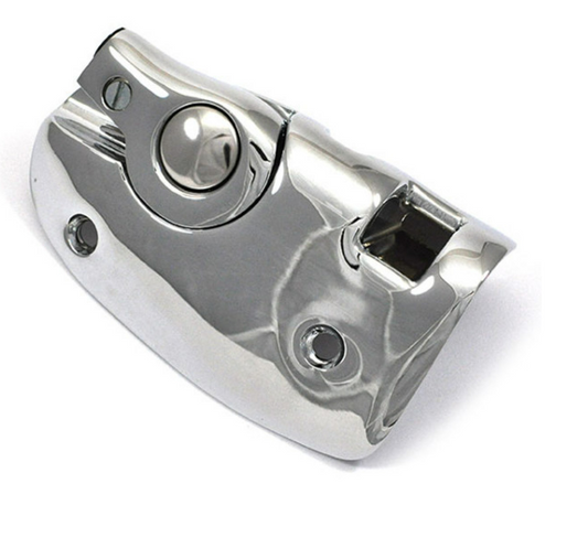 Sun Visor Bracket and Latch Striker Plate for Passenger Side, 1966-1967 GM A Body Convertibles