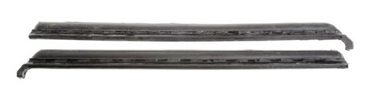 1968-1972 GM A-Body Coupe & Convertible Quarter Window Leading Edge Weather Strip, Pair