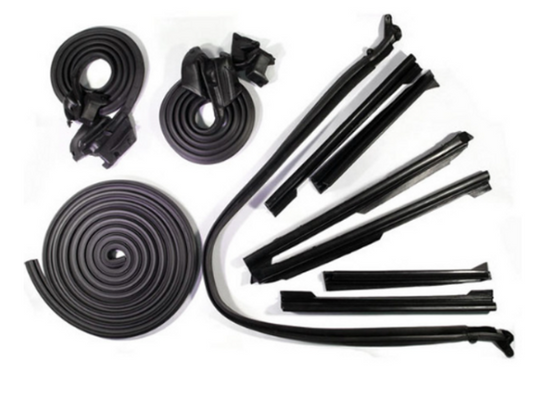 Convertible Deluxe Weather Strip Kit, 1968 GM A Body