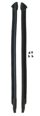 A Pillar Post Weather Strip, Steele Rubber Pair 1967 Camaro & Firebird Convertible