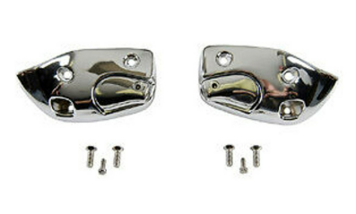 Convertible Sun Visor Brackets & Latch Receptacles 1967 Chevrolet Camaro & Pontiac Firebird
