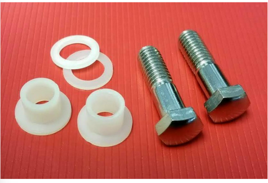 Convertible Top Cylinder Upper Bolt Pivot Kit with Bushings, 1967-1969 Camaro & Firebird