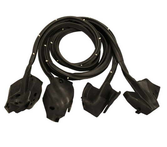 Door Weather Strip, Pair 1971-1976 Full Size GM Convertibles