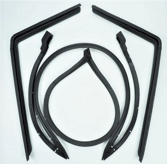 Hardtop Roof Rail Weather Strip Set, 1968-1975 Chevrolet Corvette Seals