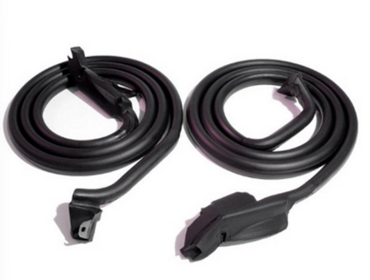 Door Weather Strip Seals - Pair, 1978-1982 Chevrolet Corvette
