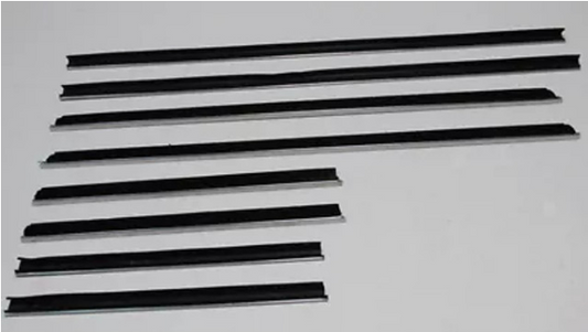 Beltline Weather Strip Felt 8 Piece Kit, 1967-1969 Dodge Dart Convertible